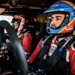 Alonso testing HiLux